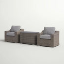 Stylish Sofa Seating Group With Cushions Perfect For Outdoor Gatherings by HouseOfZazla