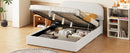 Upholstered Platform Bed With Hydraulic Storage System by HouseOfZazla
