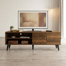 Amidon - TV Stand, With 2 Storage Shelves And 1 Cabinet by Unique Piece Furniture