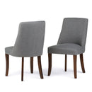 Walden - Deluxe Dining Chair (Set of 2) - Slate Gray by HouseOfZazla
