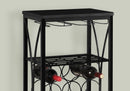 Home Bar Wine Rack – Black by HouseOfZazla