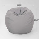Chrisholm Light Bean Bag Chair by HouseOfZazla