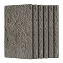 3D Faux Stone Wall Panels, 6 PCS PU Wainscoting Panel