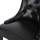 Cheney Contemporary Dining Chair Tufted Upholstery (Set of 2) by HouseOfZazla