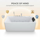 67-Inch Single-Person Luxury Whirlpool Bathtub