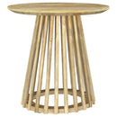 Diana - 2 Piece Round Coffee And End Table Set - Natural