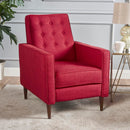 Mid-Century Modern Recliner With Button Tufted Waffle Stitch by HouseOfZazla