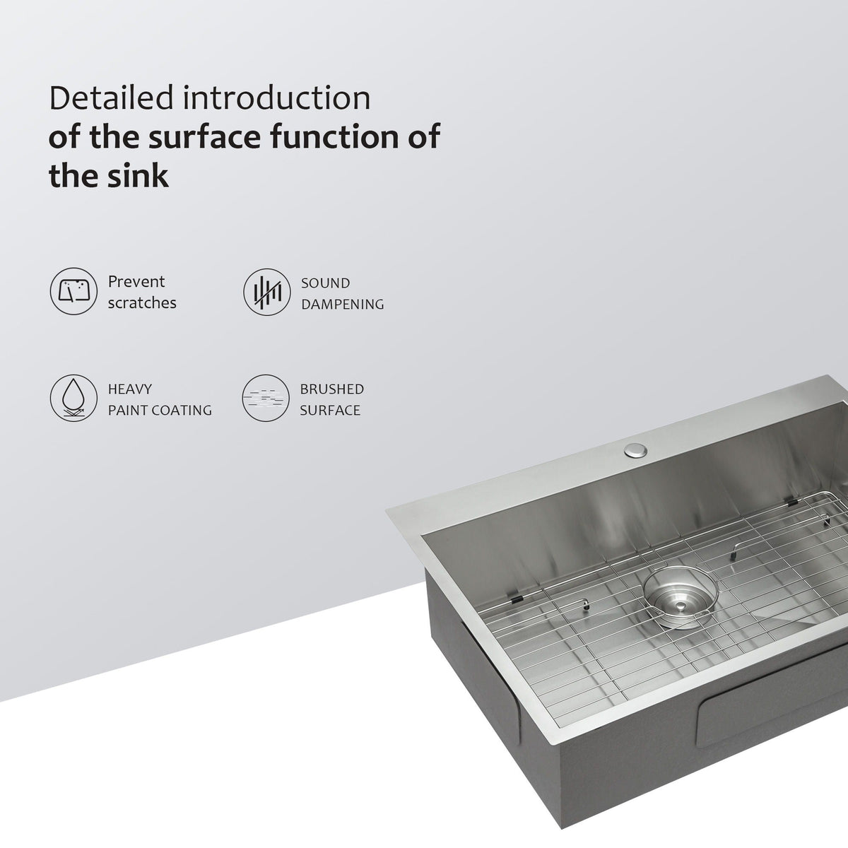 Stainless Steel Drop In Kitchen Sink, Topmount, photo 11 of 40