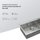 Stainless Steel Drop In Kitchen Sink, Topmount by HouseOfZazla