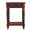 Turned Legs Drawer Table by HouseOfZazla