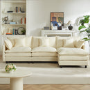 Modular Sectional Sofa, 110 Inch L-Shaped Couch Set for Living Room by HouseOfZazla