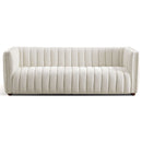 April - Mid-Century Modern Luxury Tight Back Boucle Couch by HouseOfZazla