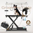 Super Deluxe Electric Pet Grooming Table, Height Adjustable by HouseOfZazla