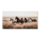 Cozy Country Rustic Horses Wall Art Decor by HouseOfZazla