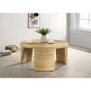 Mize - Round Coffee Table - Natural