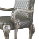 Dresden Synthetic Leather & Vintage Bone Dining Chair by HouseOfZazla