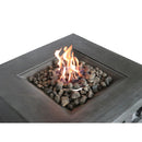 Fiber Reinforced Propane / Natural Gas, Fire Pit Table - Charcoal by HouseOfZazla