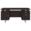 2 Drawer Floating Top Office Desk