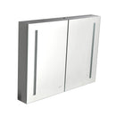 LED Large Rectangular Aluminum Alloy Surface Mount Medicine Cabinet