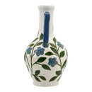 Floral Amphora Ceramic Vase