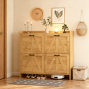 Farmhouse Style Shoe Cabinet