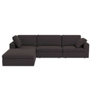 Cecilia - Modular Corner Sectional Modern Sofa by HouseOfZazla