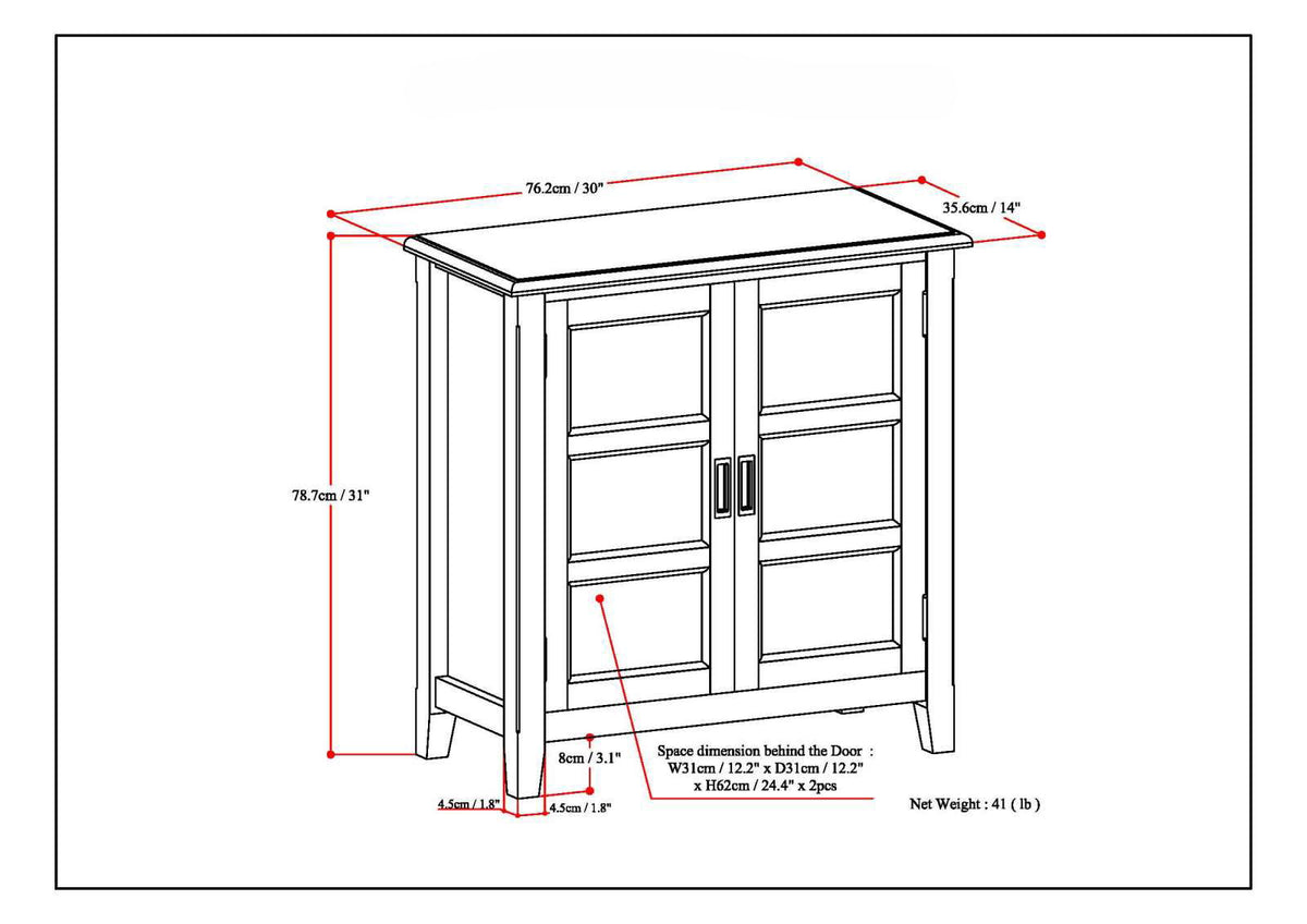 Burlington - Handcrafted Low Storage Cabinet, photo 9 of 40