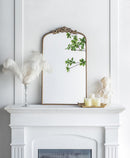 Arch Mirror, Baroque Inspired Wall Decor For Bathroom, Bedroom, Living Room by Unique Piece Furniture