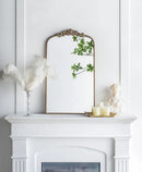 Arch Mirror, Baroque Inspired Wall Decor For Bathroom, Bedroom, Living Room by Unique Piece Furniture