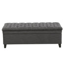 Juliana Storage Ottoman With Birch Legs by HouseOfZazla
