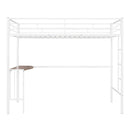 Bunk Bed With Desk, Ladder And Quality Slats For Bedroom by HouseOfZazla
