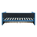 Daybed With Two Drawers And Wood Slat