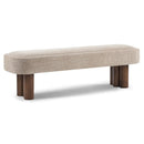 Chic Indoor Upholstered Dining Bench by HouseOfZazla