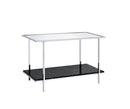 Angwin - Mirrored Faux Marble Console Table - Multi by HouseOfZazla