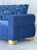FX-P56-RBH Velvet Sofa by HouseOfZazla