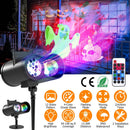 LED Projector Light with 12 Patterns & Remote Control