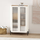 Abbey - Bookcase Cabinet With 4 Adjustable Shelves by HouseOfZazla
