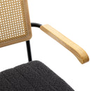 Accent Chair - Modern Industrial Slant Armchair with Metal Frame - Premium High Density Soft Single chair for Living Room Bedroom