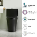 1 Piece Toilet With Dual Flush And Soft Closing Seat by HouseOfZazla