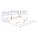 Daybed With Trundle, Storage Cabinets, USB Ports by Unique Piece Furniture