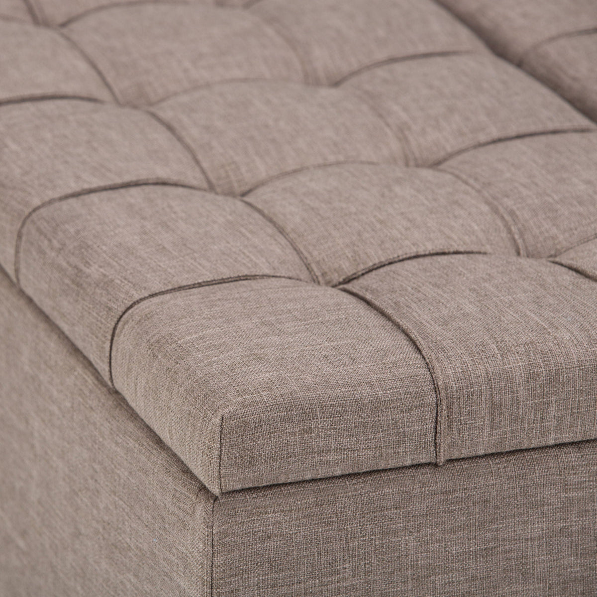 Harrison - Upholstered Coffee Table Storage Ottoman, photo 40 of 40