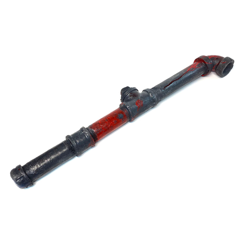 Foam Rubber Metal Pipe with Fittings Action Stunt Prop