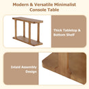 Console Table & Bottom Shelf - Walnut by HouseOfZazla