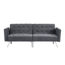 Futon Sofa Bed Convertible Folding Lounge Couch, Armrests by Unique Piece Furniture