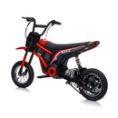 24V14ah Kids Ride On 24V Electric Toy Motocross Motorcycle Dirt Bike-XXL large,Speeds up to 14.29MPH,Dual Suspension, Hand-Operated Dual Brakes, Twist Grip Throttle, Authentic Motocross Bike Geometry