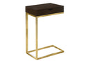 Accent Table, C-Shaped Contemporary & Modern Elegant Design by HouseOfZazla