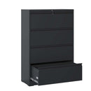 Lateral File Cabinet, Heavy Duty Filing Holds Letter/Legal/A4 Files by HouseOfZazla