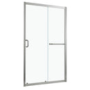 Single Sliding Bypass Shower Door Tempered Glass Enclosure by HouseOfZazla