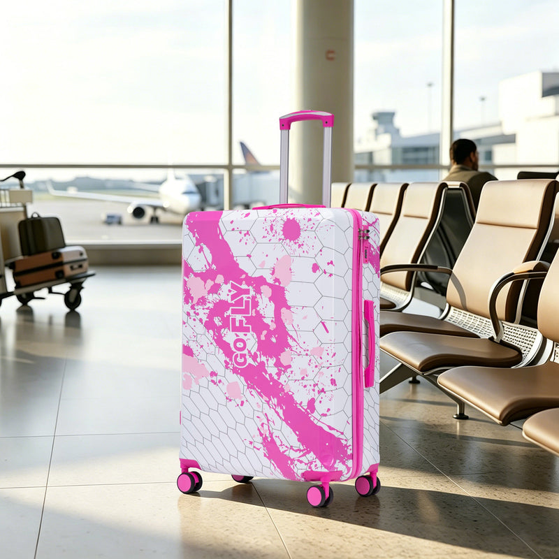 28 Inch PC Spinner Wheel Luggage - Pink, photo 4 of 10