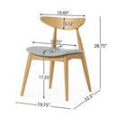 Ergonomic Back Dining Chairs (Set of 2) by HouseOfZazla